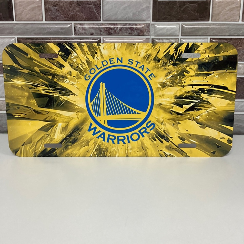 Golden State Warrior’s License Plate